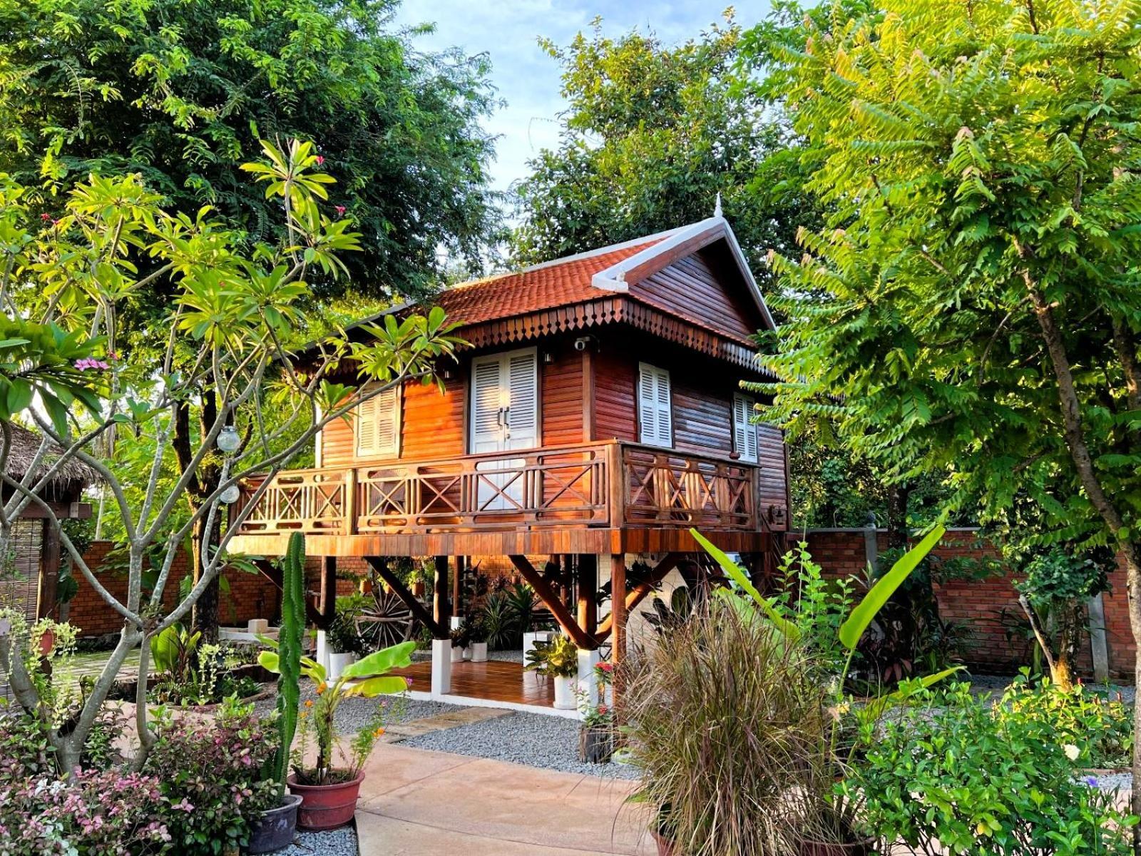 The Little Vegan Homestay Phumi Banteay Srei 외부 사진